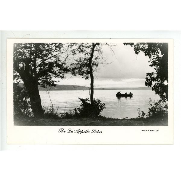 Vintage RPPC - “The Qu’Appelle Lakes”, Sask.