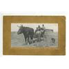 Image 1 : Vintage Post Card – “John Shields’ Ox Cart.  Nokomis, Sask.”