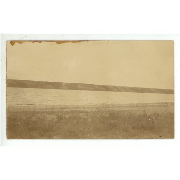 Vintage Post Card marked “Lake Manitou.  M. Beach”.  Sask.