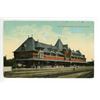 Image 1 : 1917 Post Card – “C.P.R. Depot, Moose Jaw, Sask., Canada”