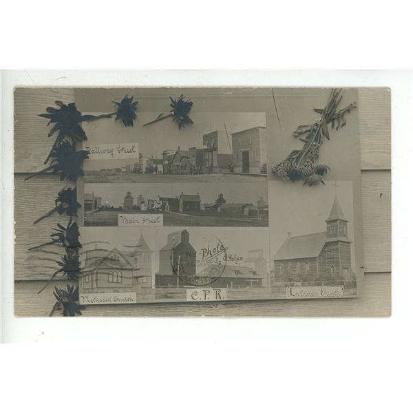 Early 1900’s RPPC – Multiple Pictures of Lemberg, Sask.