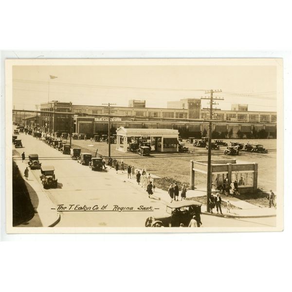 Vintage RPPC – “The T. Eaton Co. Ld.  Regina, Sask.”