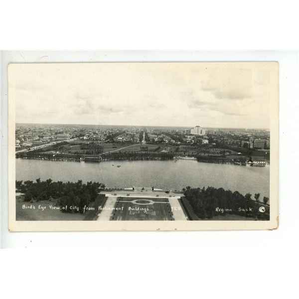 Early 1900’s RPPC – “Bird’s Eye View of City From Parliament Bui