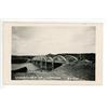 Image 1 : 1955 RPPC – “Saskatchewan Landing Bridge”.  Near Swift Current, Sask.  Po
