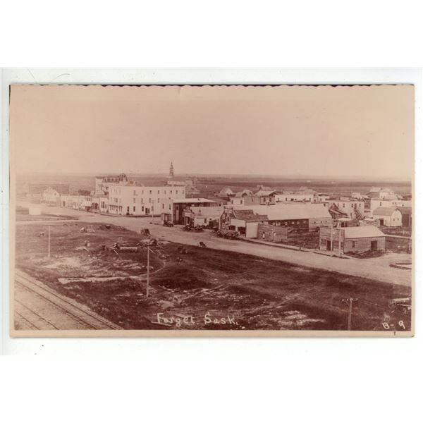 Antique Photo of Forget, Saskatchewan