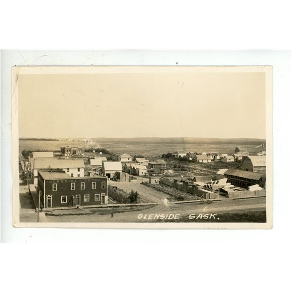 1920’s RPPC – “Glenside Sask.”