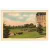 Image 1 : Vintage Post Card – “Park and Gardens, Rear Bessborough Hotel.  Saskatoon, Canada[
