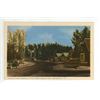 Image 1 : Vintage Post Card – “Shopping Centre, Waskesiu, Prince Albert National Park, Saska