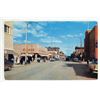 Image 1 : Vintage Post Card – “A view of Central Avenue looking north in Prince Albert, Sask