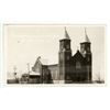 Image 1 : Vintage RPPC marked 1933 on Back - Notre Dame D'Auvergne Church, Ponteix, Sask.
