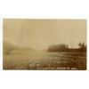 Image 1 : Vintage RPPC – “Duck Lake Fight Grounds of 1885”.  Photo of “The