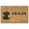 Image 1 : 1934 Regina, Sask.  Radio Card.