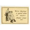 Image 1 : Vintage Post Card – “…Having a good time in Regina”, Sask.