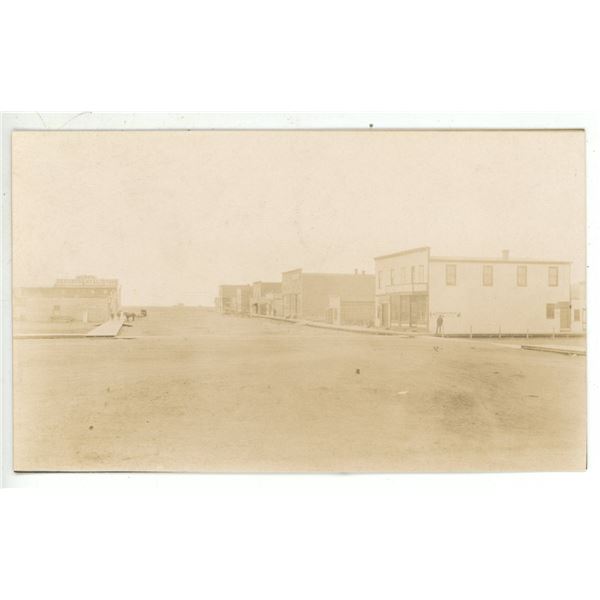 Vintage RPPC – Elbow, Sask.