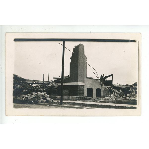 RPPC - Aftermath of the 1912 Regina, SK Cyclone.