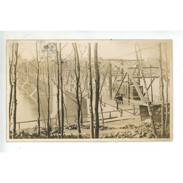 1913 RPPC - “A View from Nutana.”  Saskatoon, Sask.