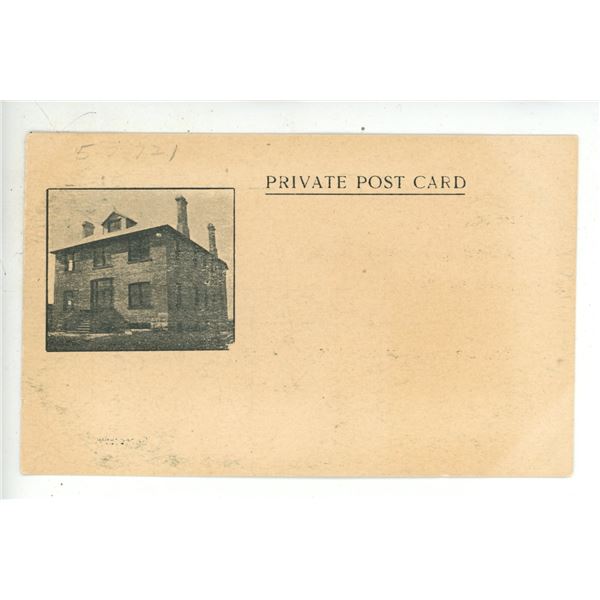 Vintage Post Card – Blank Invitation to Directors Meeting at Regina, Sask. Victoria Hospita