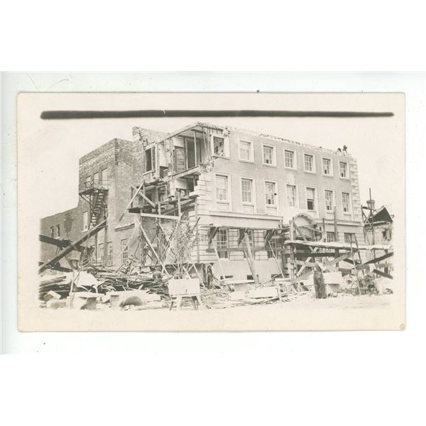 RPPC - Aftermath of the 1912 Regina, SK Cyclone.