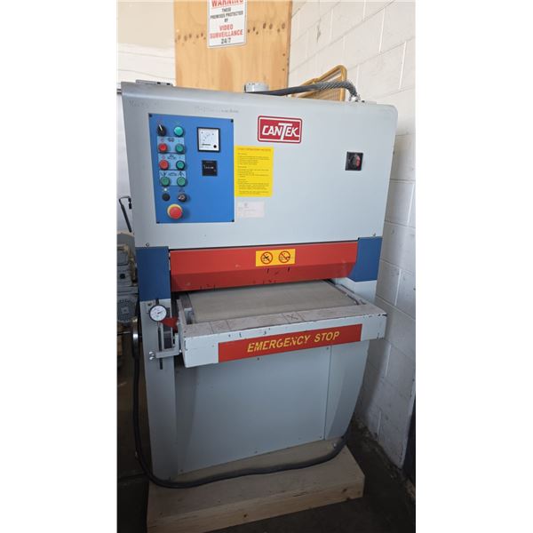 BAILIFF SEIZED: CANTEK C251 WIDE BELT SANDER
