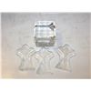 Image 1 : 3 LASER ENGRAVED RELIGIOUS CRUCIFIX FIGURINES &