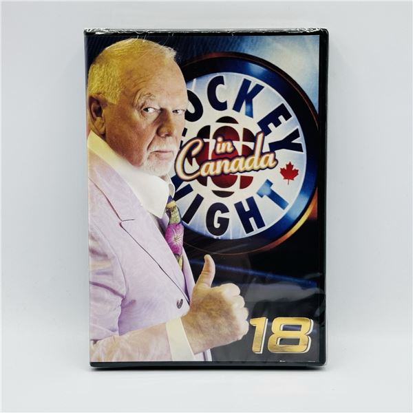 NEW DVD - "DON CHERRY 18 HOCKEY NIGHT IN CANADA"