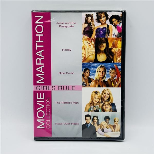 NEW DVD - "GIRLS RULE MOVIE MARATHON" 5 MOVIES