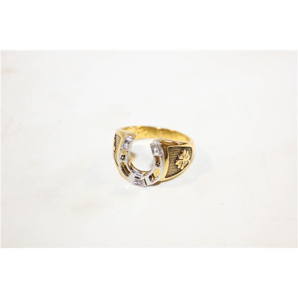 NEW CELTICS LUCKY HORSESHOE RING SZ12