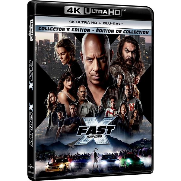 BRAND NEW 4K ULTRA HD + BLU-RAY FAST X COLLECTORS