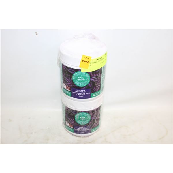 2 @ 250 G INSECT FRASS 3-1-2 GAIA GREEN