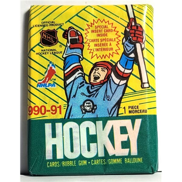 10)  O-PEE-CHEE 1990-91 HOCKEY SEASON