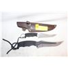 Image 1 : NEW FIXED BLADE HUNTING KNIFE SET - 2 PIECE, FULL