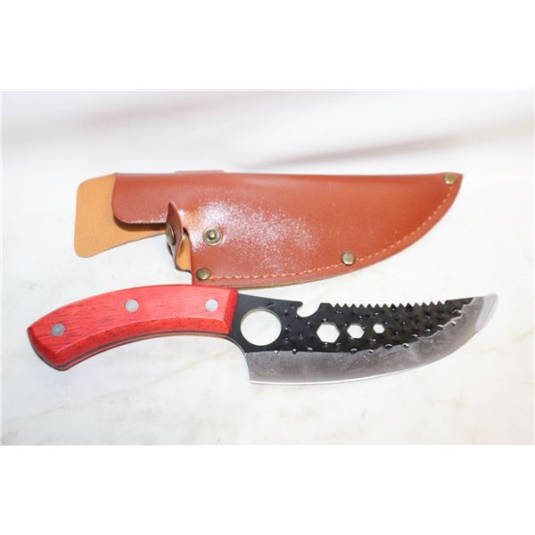 NEW OUTDOOR KNIFE W/ SHEATHE