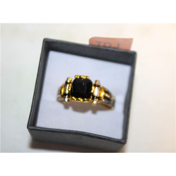 NEW MENS SAPPHIRE STYLE RING SIZE 10