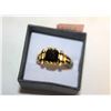 Image 1 : NEW MENS SAPPHIRE STYLE RING SIZE 10
