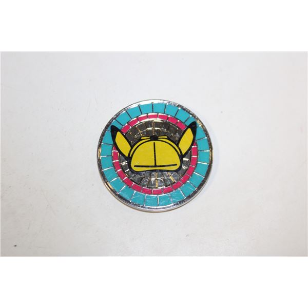 POKEMON TCG DETECTIVE PIKACHU OFFICIAL METAL COIN