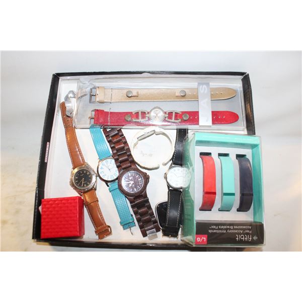 WATCHES ESTATE LOT, FITBIT NOT TESTED