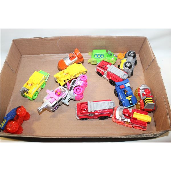 DIECAST METAL PAWS PATROL CARS & TRUCKS, TOYS