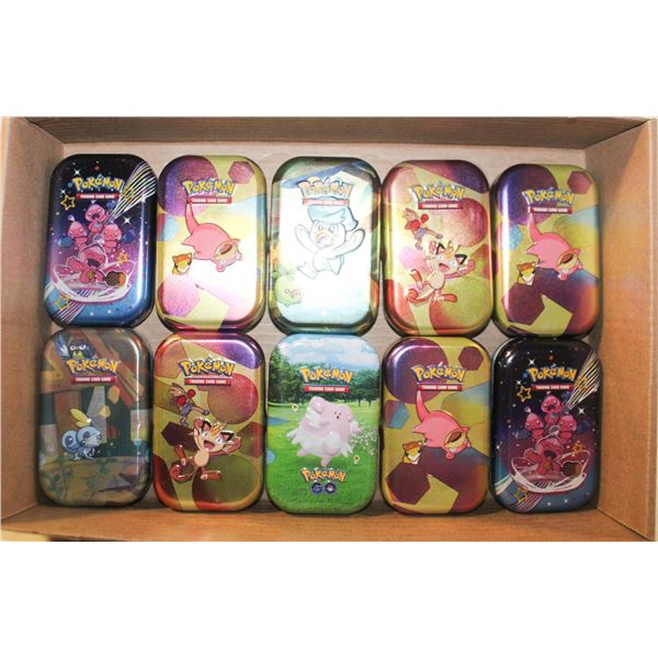 POKEMON TINS LOT