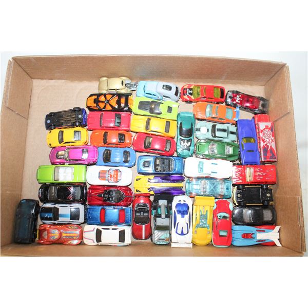 42 HOTWHEEL DIECAST METAL CARS & TRUCKS, TOYS