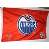 Image 1 : OILERS FLAG, 3FT X 2FT