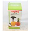 Image 1 : STAINLESS STEEL PINEAPPLE CORER-SLICER