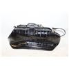 Image 1 : NEW BLACK EELSKIN PURSE