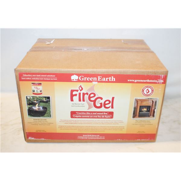 24 CANS OF FIRE GEL