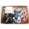 Image 1 : FLAT OF ELECTRONIC CORDS,POWER CONVERTERS, CLOCKS