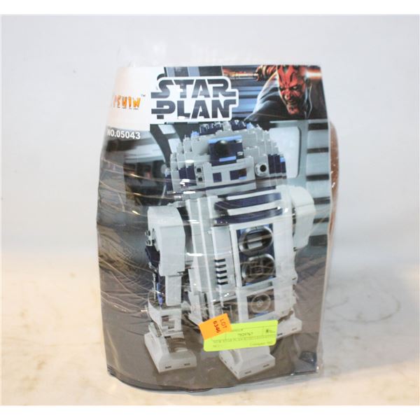 NEW STAR PLAN R2-D2 LEGO-STYLE SET -