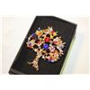 Image 1 : TREE OF LIFE CRYSTAL SPARKLING BROOCH