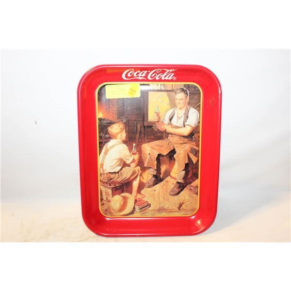 VILLAGE BLACKSMITH NORMAN ROCKWELL COCA-COLA