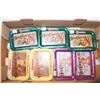 Image 1 : VTG. 8 METAL CARNATION HOT CHOC. TRAYS