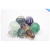 Image 1 : #172-NATURAL MULTI-COLOUR FLUORITE TUMBLE 500CT