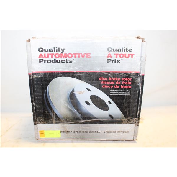 PAIR OF DISC BRAKE ROTORS